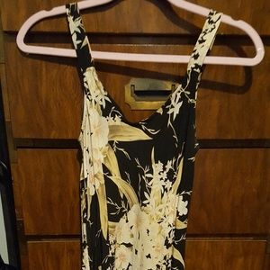 Vintage Hawaiian Floral Dress